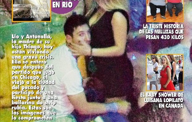 Messi pizzicato a Las Vegas con una spogliarellista, aria di crisi matrimoniale per la Pulce
