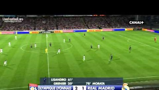 Lione &#8211; Real Madrid 2-2 | Highlights Amichevole | Video Gol e Foto