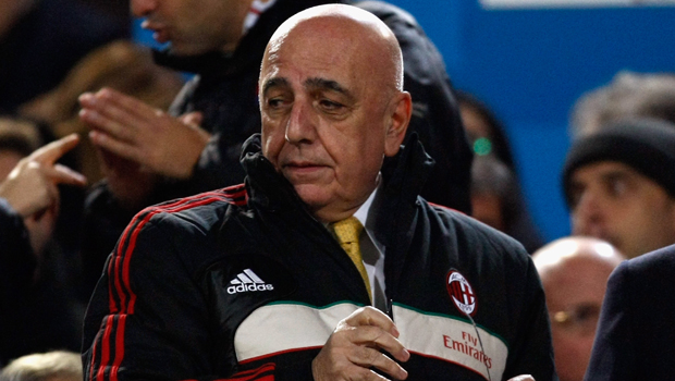 Adriano Galliani ne è convinto: &#8220;Stasera Matri tifa Milan&#8221;