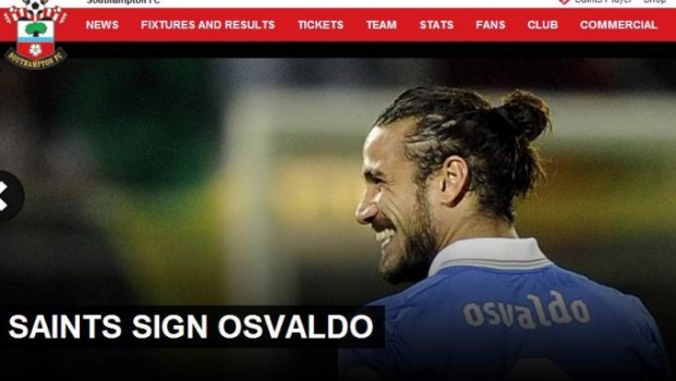 Calciomercato Roma | Ufficiale: Osvaldo passa al Southampton