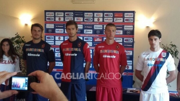Le Nuove Maglie di Cagliari, Genoa e Sampdoria | Stagione 2013/2014 | Foto