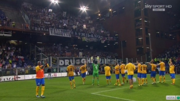 Sampdoria &#8211; Juventus 0-1 | Serie A | Risultato finale: gol di Tevez