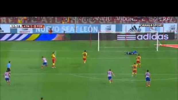 Atletico Madrid-Barcellona 1-1 | Highlights Supercoppa di Spagna | Video Gol (Villa, Neymar)