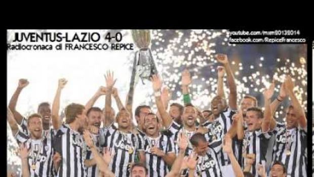 Juventus-Lazio 4-0, Supercoppa | Radiocronaca di Francesco Repice | Video