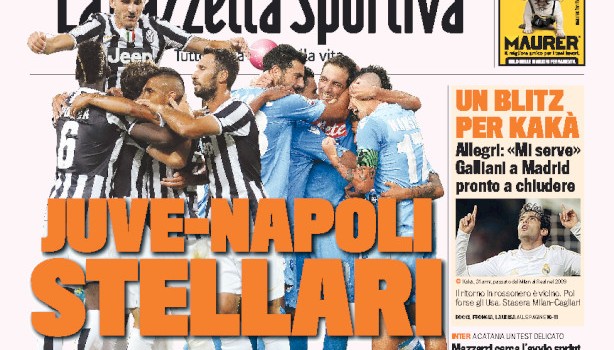 Rassegna stampa 1 settembre 2013: prime pagine di Gazzetta, Corriere e Tuttosport