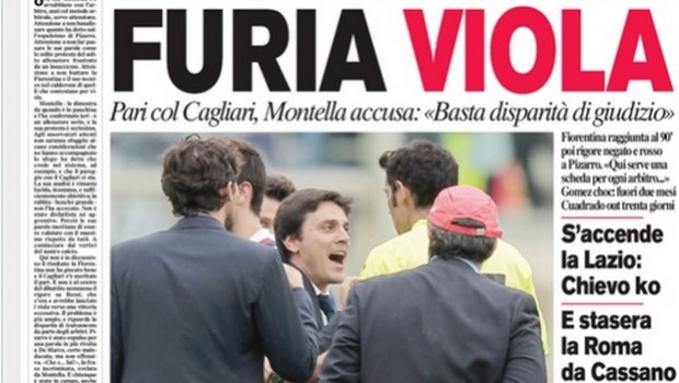 Rassegna stampa 16 settembre 2013: prime pagine di Gazzetta, Corriere e Tuttosport