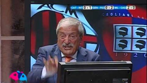 Milan-Cagliari 3-1 | Telecronache di Crudeli e Pellegatti, radiocronaca di Cucchi | Video