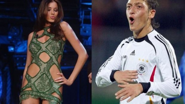 Stampa spagnola: Ozil &#8220;cacciato&#8221; dal Real perché innamorato di Aida Yespica | Foto