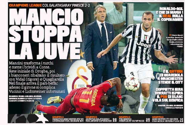 Rassegna stampa 3 ottobre 2013: prime pagine di Gazzetta, Corriere e Tuttosport