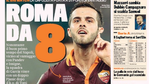 Rassegna stampa 19 ottobre 2013: prime pagine di Gazzetta, Corriere e Tuttosport