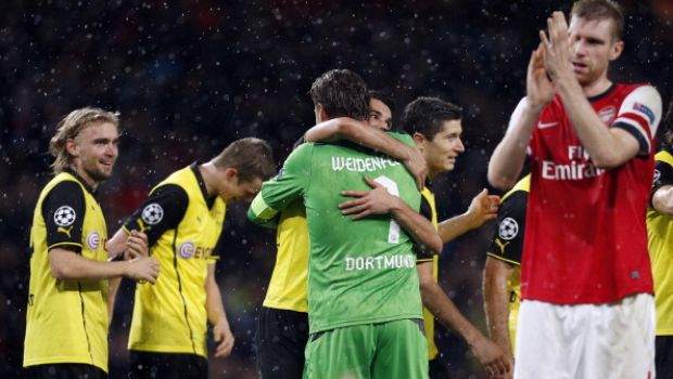Arsenal &#8211; Borussia Dortmund 1-2 | Highlights Champions League | Video gol (Mkhitaryan, Giroud, Lewandowski)
