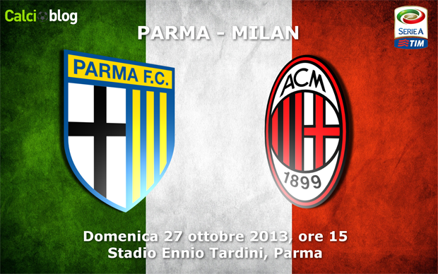 Parma &#8211; Milan 3-2 | Serie A | Risultato finale: gol di Parolo (doppietta), Cassano poi Matri e Silvestre