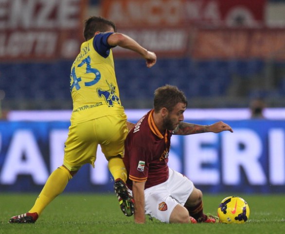 Roma – Chievo 1-0 | Highlights Serie A | Video gol (Borriello)