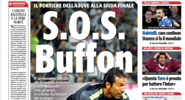 Rassegna stampa 15 ottobre 2013: prime pagine di Gazzetta, Corriere e Tuttosport