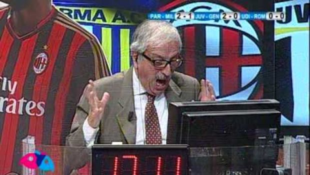 Parma-Milan 3-2 | Telecronache di Crudeli e Pellegatti, radiocronaca di Radio Rai | Video