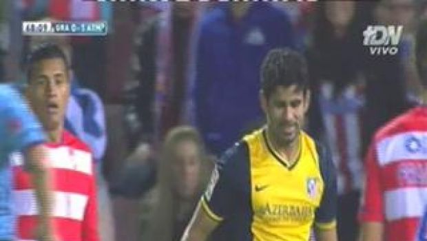 Granada &#8211; Atletico Madrid 1-2 | Highlights Liga &#8211; Video Gol (Diego Costa, Villa, Ighalo)