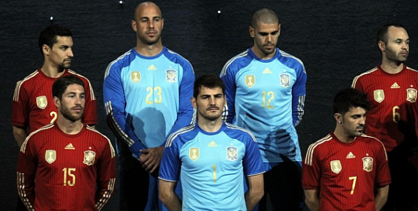 La nuova maglia Adidas della Spagna per Brasile 2014 | Foto