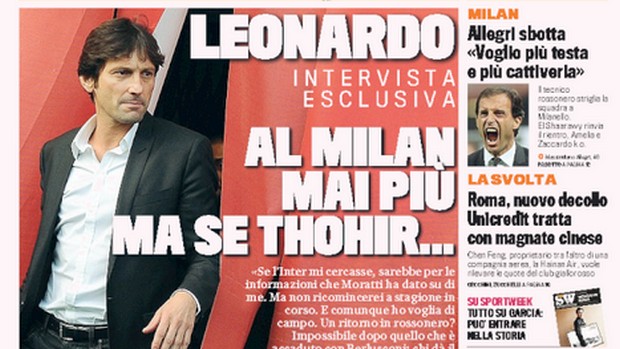 Rassegna stampa 22 novembre 2013: prime pagine di Gazzetta, Corriere e Tuttosport