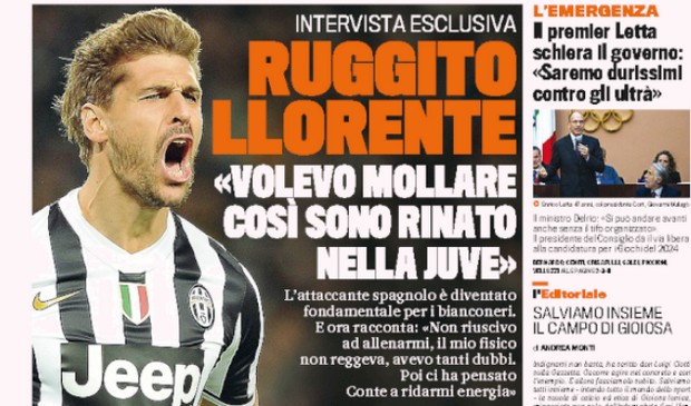 Rassegna stampa 14 novembre 2013: prime pagine di Gazzetta, Corriere e Tuttosport