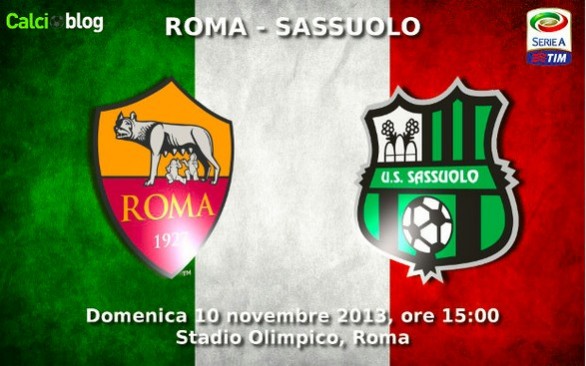 Roma &#8211; Sassuolo 1-1 | Diretta Serie A | Risultato finale: autogol di Longhi, Berardi pareggia all&#8217;ultimo secondo