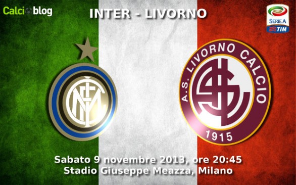 Inter – Livorno 2-0 | Risultato finale | Autogol di Bardi e gol di Nagatomo
