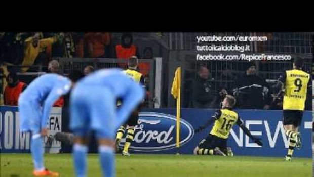 Borussia Dortmund-Napoli 3-1 | Telecronaca di Auriemma, radiocronaca di Repice | Video