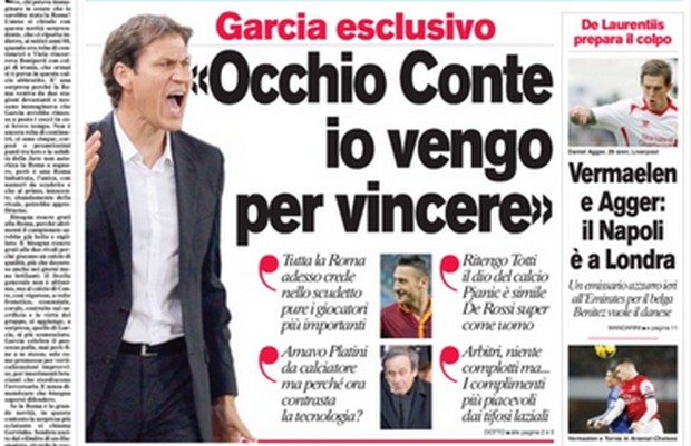 Rassegna stampa 24 dicembre 2013: prime pagine di Gazzetta, Corriere e Tuttosport