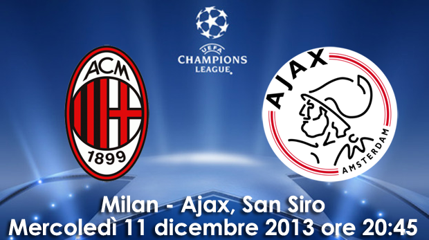Milan &#8211; Ajax 0-0 | Champions League | Risultato finale: rossoneri agli ottavi!