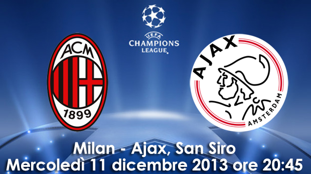 Milan – Ajax 0-0 | Champions League | Risultato finale: rossoneri agli ottavi!