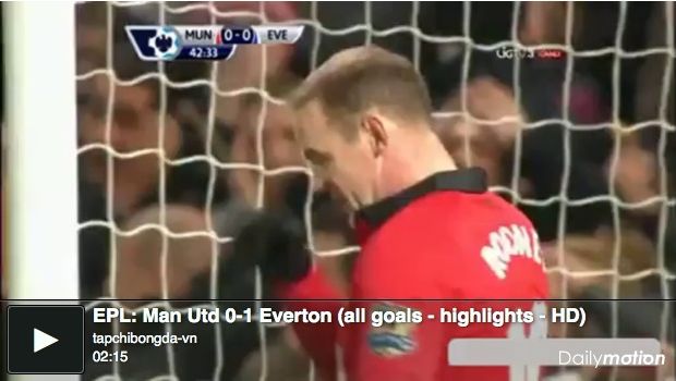 Manchester United &#8211; Everton 0-1 | Highlights Premier League &#8211; Video Gol (Oviedo)
