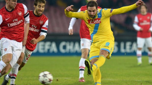 Napoli – Arsenal 2-0 | Highlights Champions League | Video gol (Higuain, Callejon)