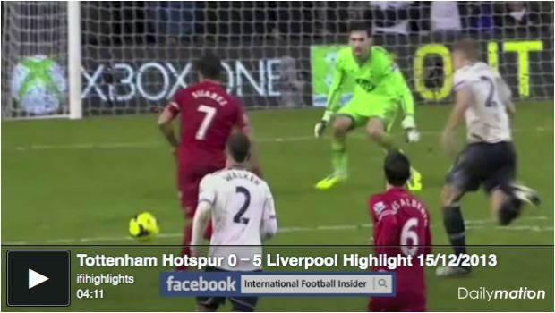 Tottenham &#8211; Liverpool 0-5 | Highlights Premier League &#8211; Video Gol (Suarez, Henderson, Flanagan, Sterling)