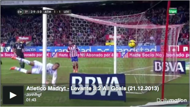 Atletico Madrid &#8211; Levante 3-2 | Highlights Liga &#8211; Video Gol (doppietta di Diego Costa)