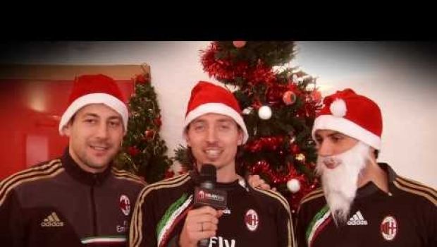 Gli auguri di buon Natale e felice anno nuovo dal Milan | Video