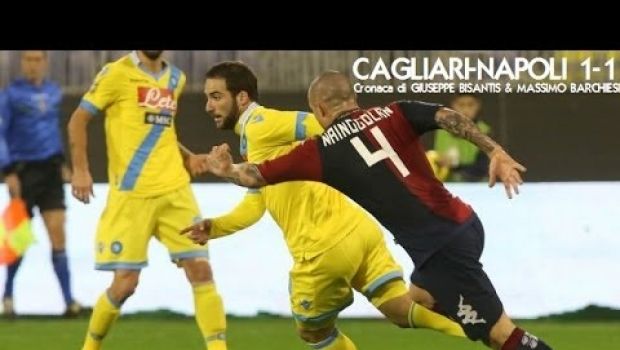 Cagliari-Napoli 1-1 | Telecronaca di Auriemma, radiocronaca Rai | Video