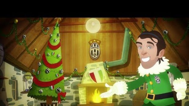 I giocatori della Juventus augurano buon Natale con un cartone animato | Video