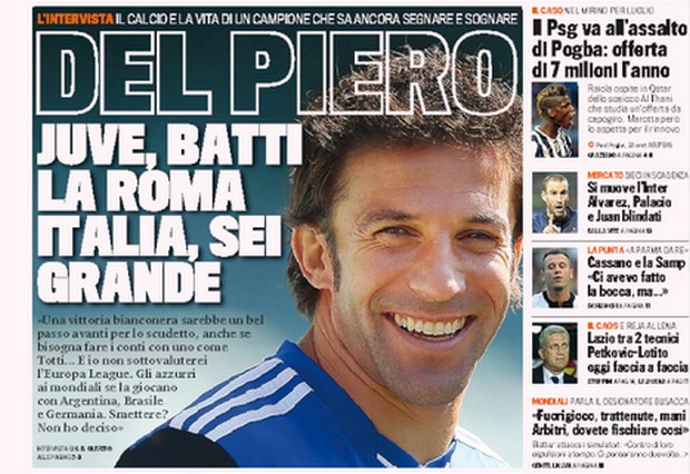 Rassegna stampa 3 gennaio 2014: prime pagine di Gazzetta, Corriere e Tuttosport