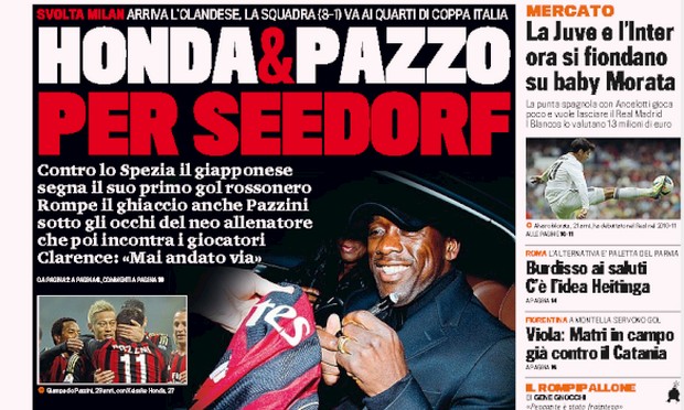 Rassegna stampa 16 gennaio 2014: prime pagine di Gazzetta, Corriere e Tuttosport