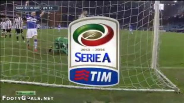 Sampdoria-Udinese 3-0 | Highlights Serie A | Video Gol (doppietta di Eder, Gastaldello)