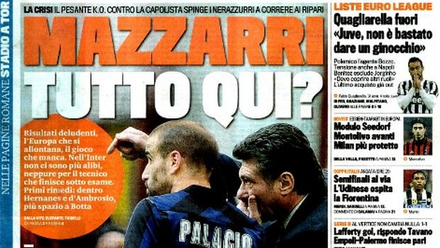 Rassegna stampa 4 febbraio 2014: prime pagine di Gazzetta, Corriere e Tuttosport