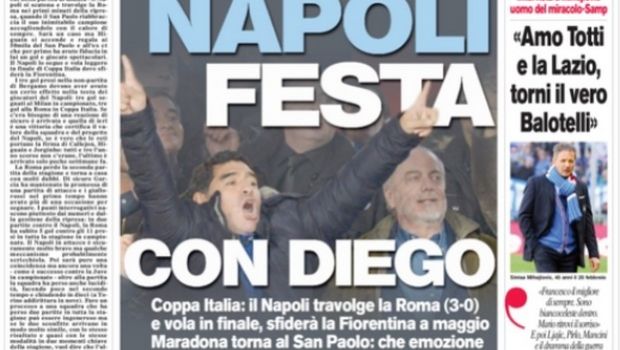 Rassegna stampa 13 febbraio 2014: prime pagine di Gazzetta, Corriere e Tuttosport