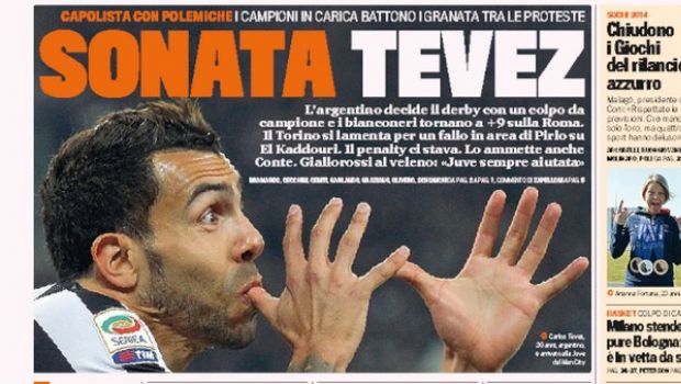 Rassegna stampa 24 febbraio 2014: prime pagine di Gazzetta, Corriere e Tuttosport