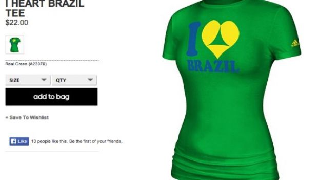 Brasile 2014: bikini e tanga sulle t-shirt promo, Adidas le ritira