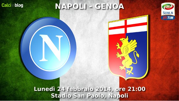 Napoli &#8211; Genoa 1-1 | Risultato finale | Calaiò su punizione pareggia il gol di Higuain