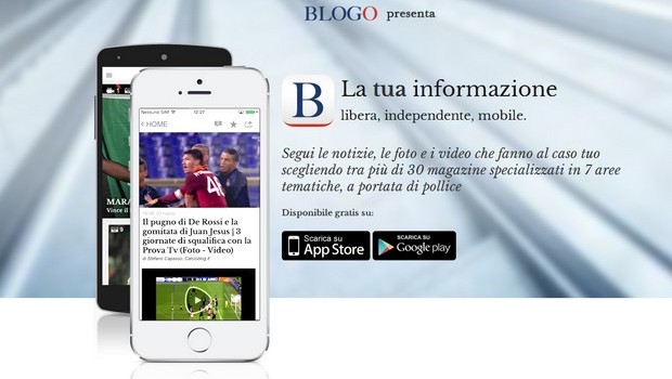 Blogo App: Calcioblog e tutta l&#8217;informazione libera, gratuita, indipendente e mobile