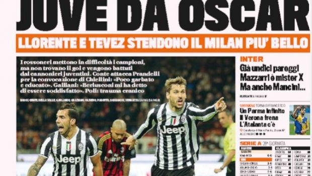 Rassegna stampa 3 marzo 2014: prime pagine di Gazzetta, Corriere e Tuttosport