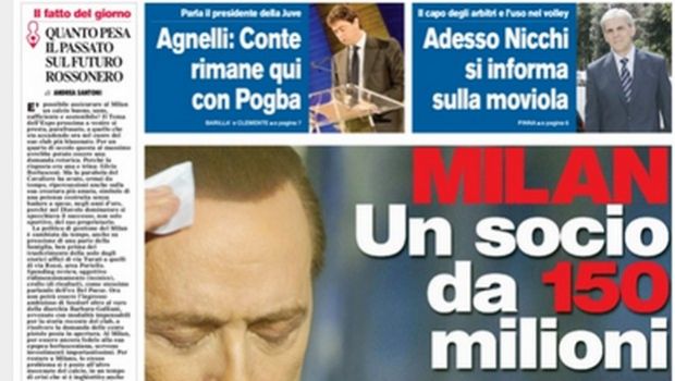 Rassegna stampa 7 marzo 2014: prime pagine di Gazzetta, Corriere e Tuttosport