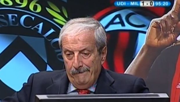 Udinese-Milan 1-0 | Telecronache di Crudeli e Pellegatti, radiocronaca Rai &#8211; Video