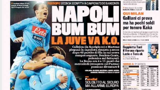 Rassegna stampa 31 marzo 2014: prime pagine di Gazzetta, Corriere e Tuttosport