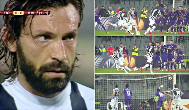 Fiorentina – Juventus 0-1 | Europa League | Risultato finale: Pirlo porta la Signora ai quarti